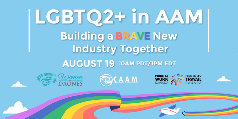 Banner image for LGBTQ2+ in Advanced Air Mobility: Building a Brave New Industry Together