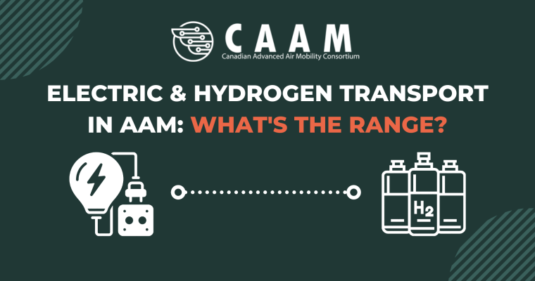 Electric & Hydrogen Transportation in AAM: What’s the Range?