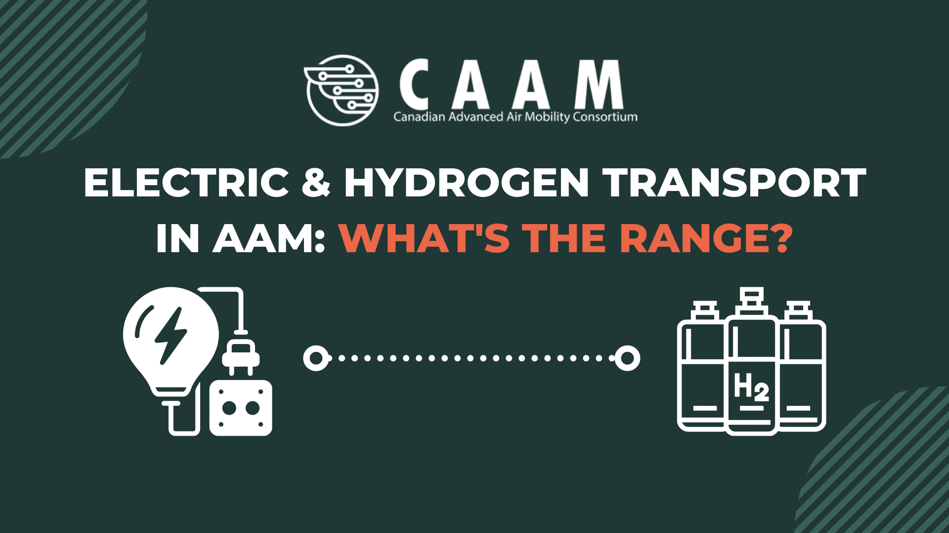 Electric and Hydrogen Transportation in AAM What's the range?