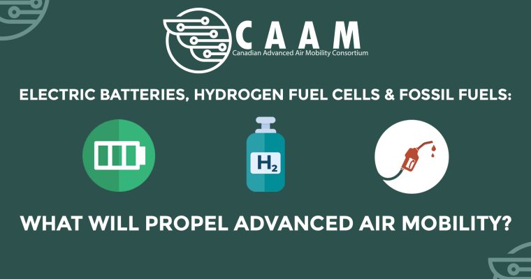 Electric batteries, hydrogen fuel cells, and fossil fuels: What will propel AAM?