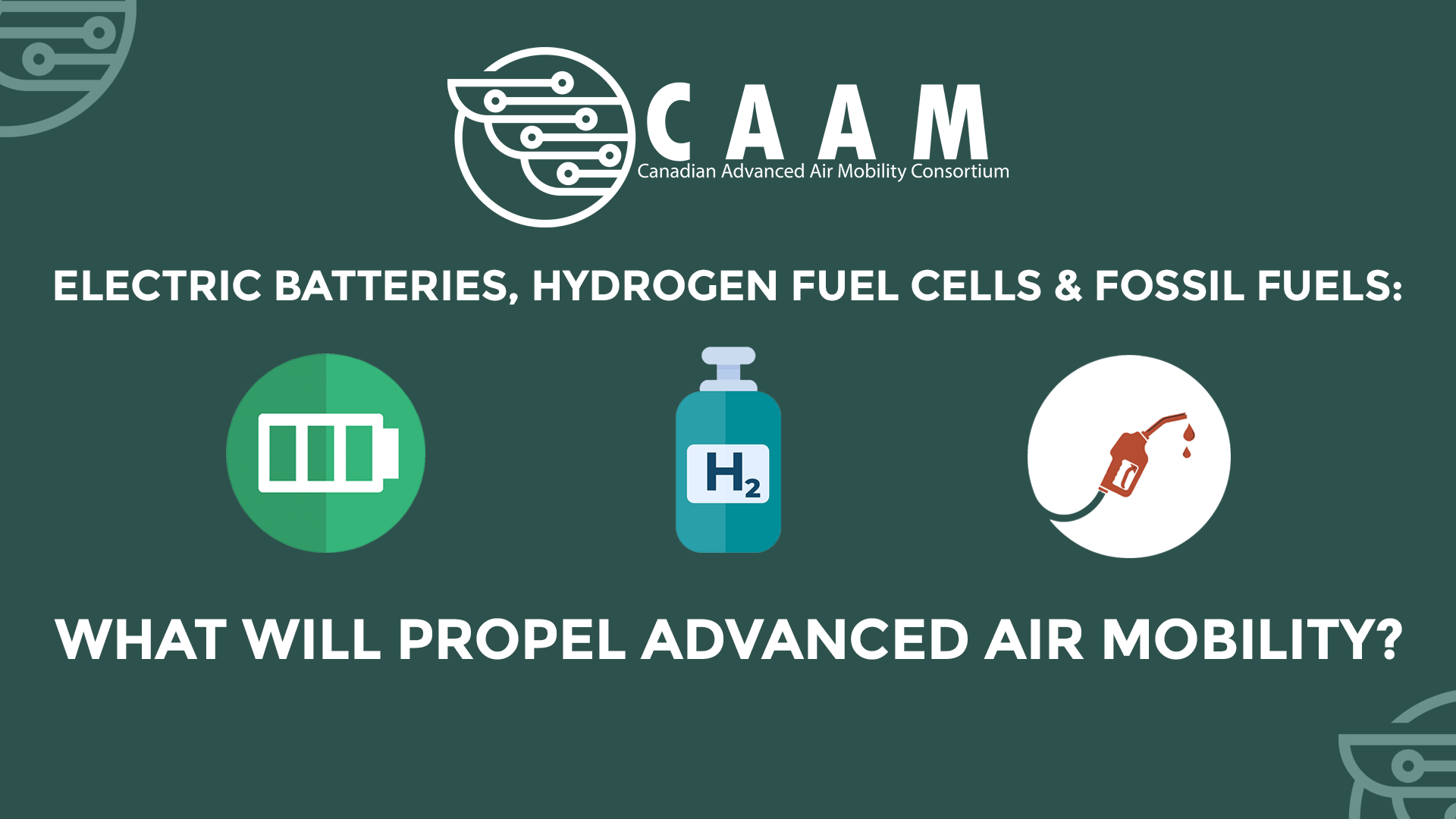 Electric Batteries, Hydrogen Fuel Cells and Fossil Fuels: What will propel AAM?